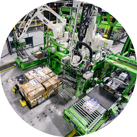 An AI-powered pallet builder optimizes how products are grouped, packed and shipped.